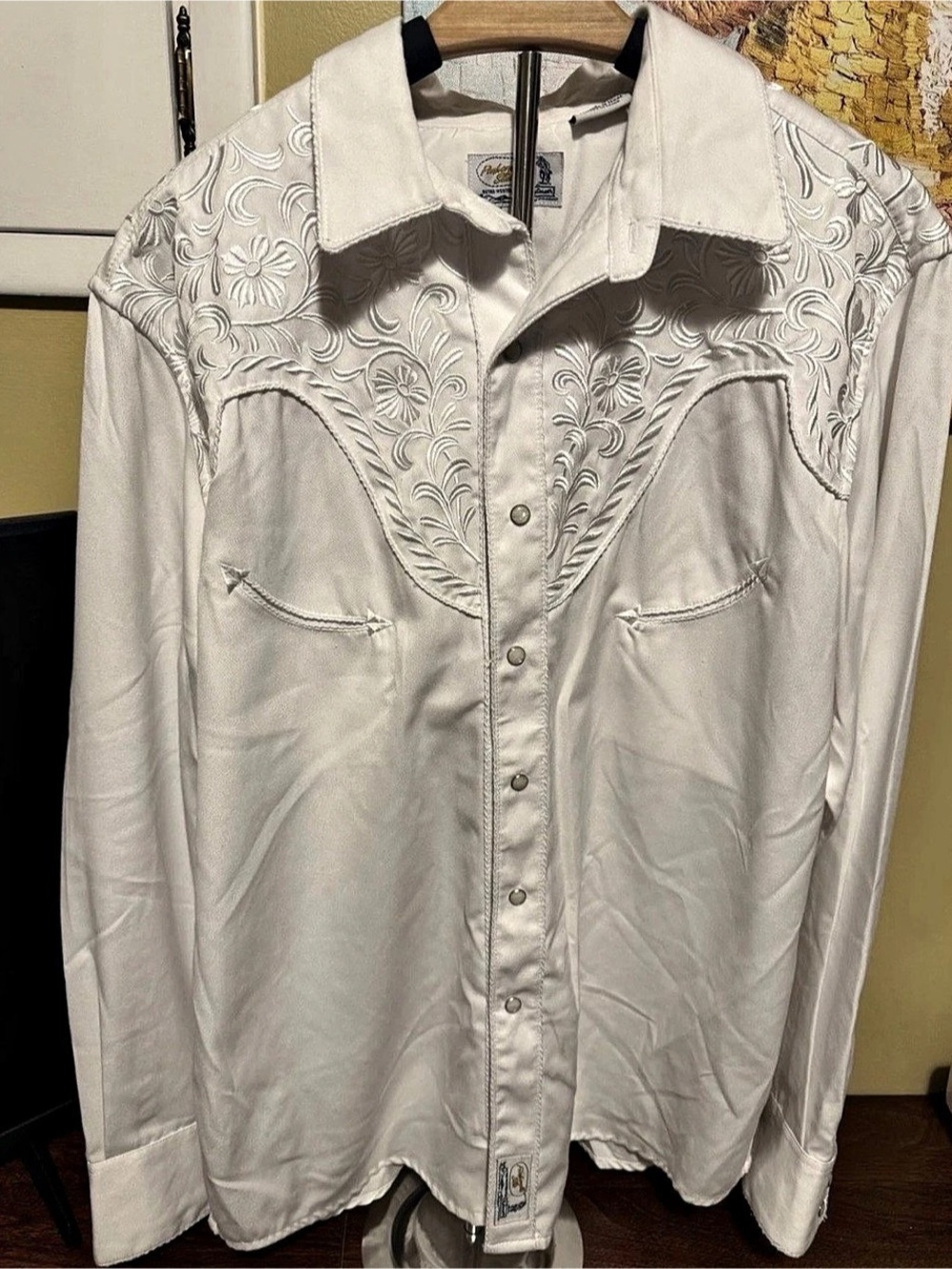 Panhandle Slim Men's Western Embroidered Shirt XL